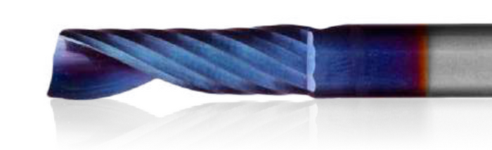 Fresa / Broca Up-Cut 1 filo nACo 4 D x 12 LU x 1/4 V x 60 LT - MTM tools 225-400-12R